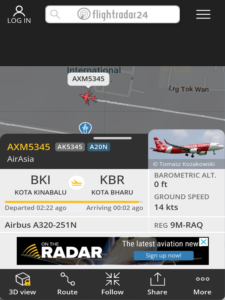 FLIGHTRADAR24 LIVE FLIGHT TRACKER intelligence overview