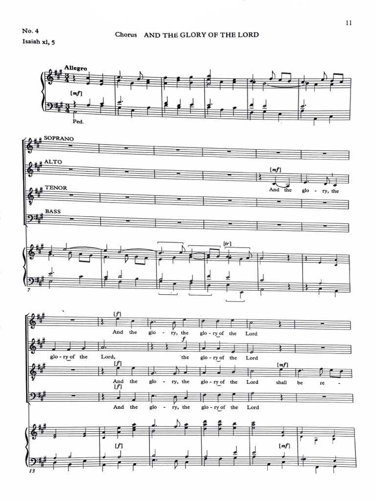 Messiah - 4, and The Glory | PDF