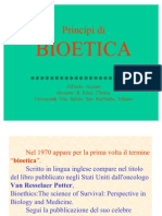 BIOETICA, OGGI