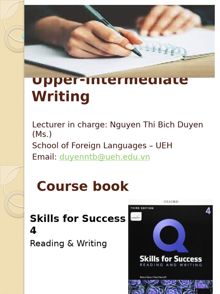 Intro - Writing | PDF