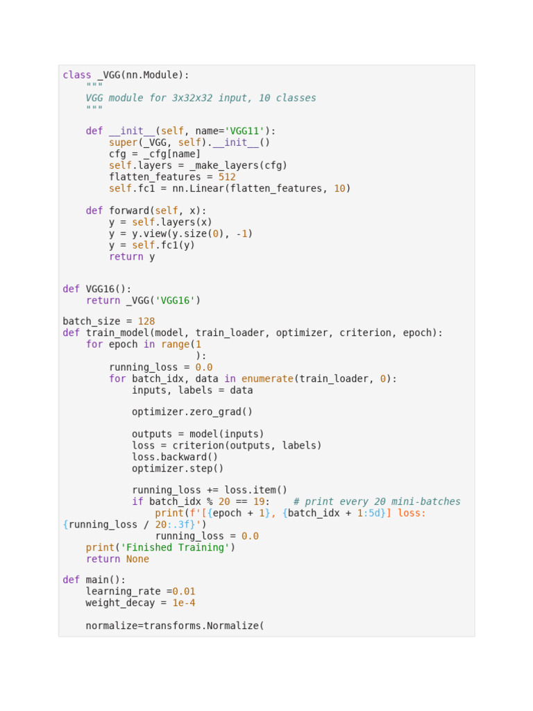 VGG16 | PDF