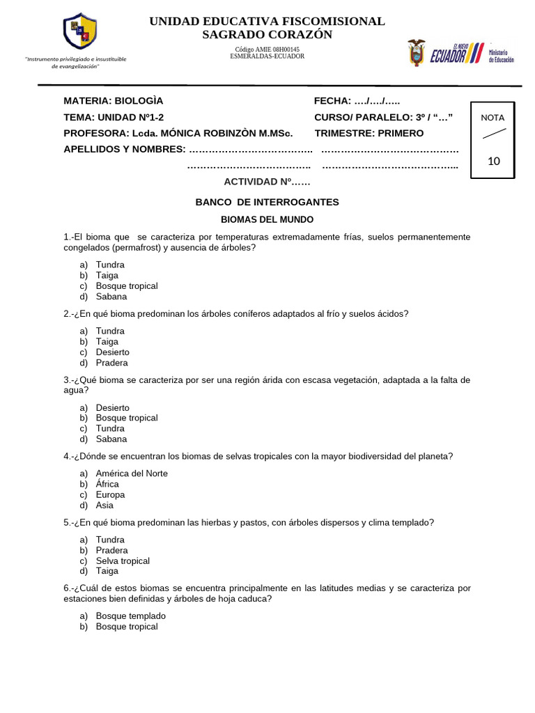 Banco de Interrogantes | PDF