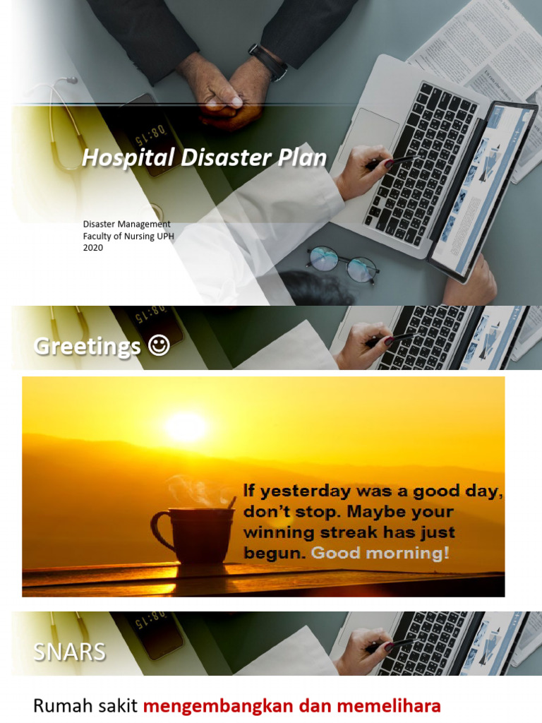 Hospital Disaster Plan | PDF