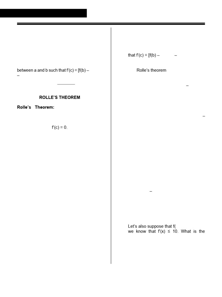 Differential Calculus 2 | PDF