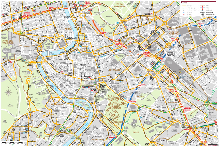 Mappa Roma Centro | PDF