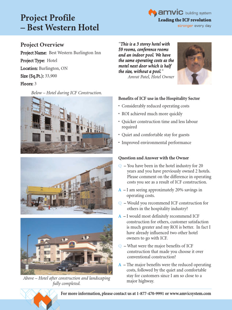 Best Western Project Profile | PDF