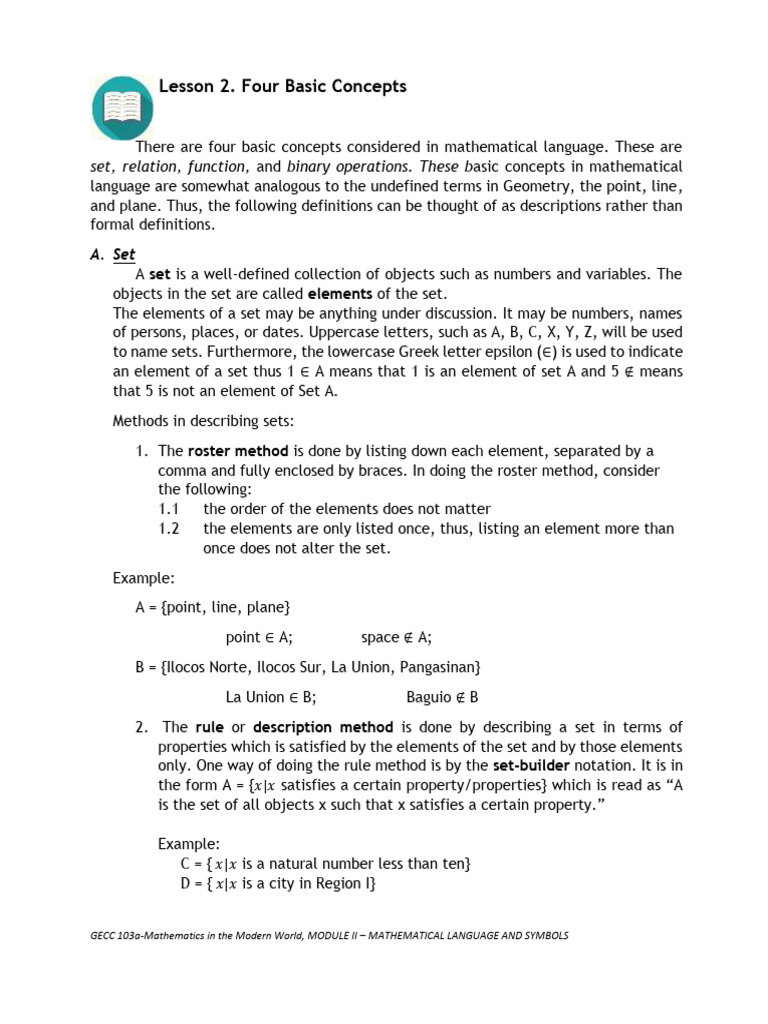 Binary operation pdf