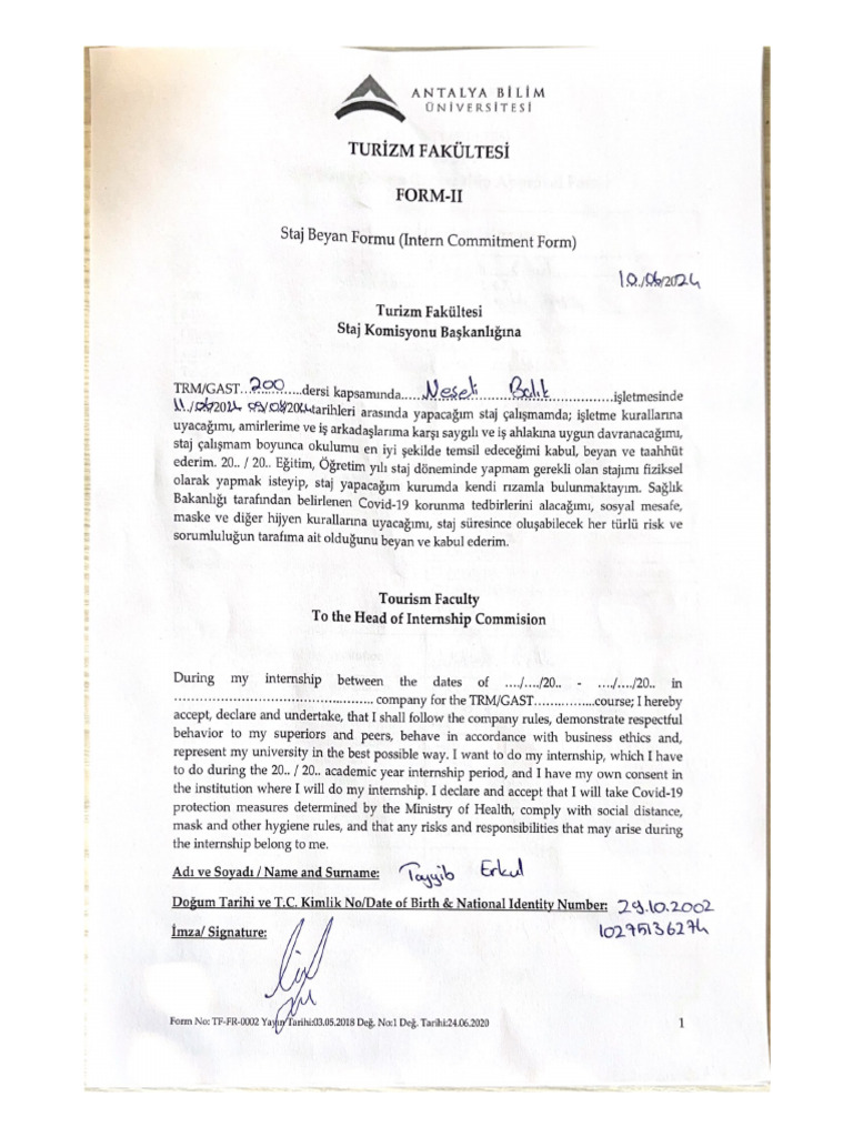 Form Ii | PDF