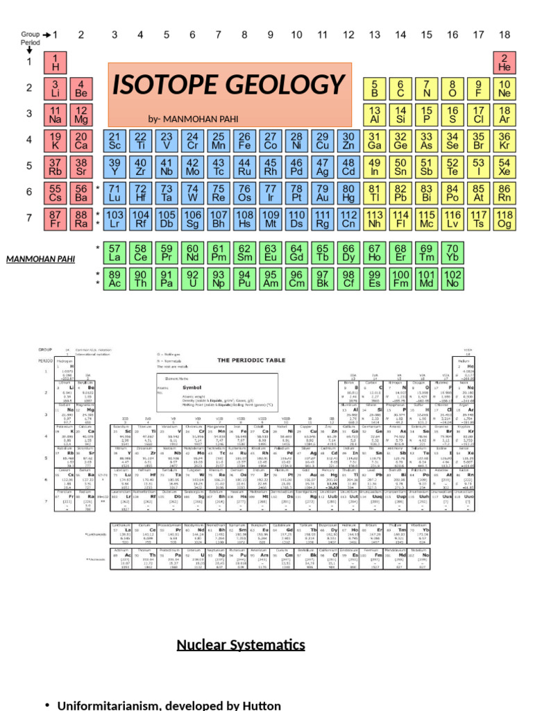 Isotope Geology | PDF