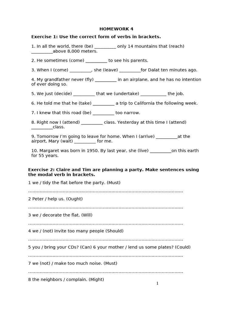 Homework 4 | PDF