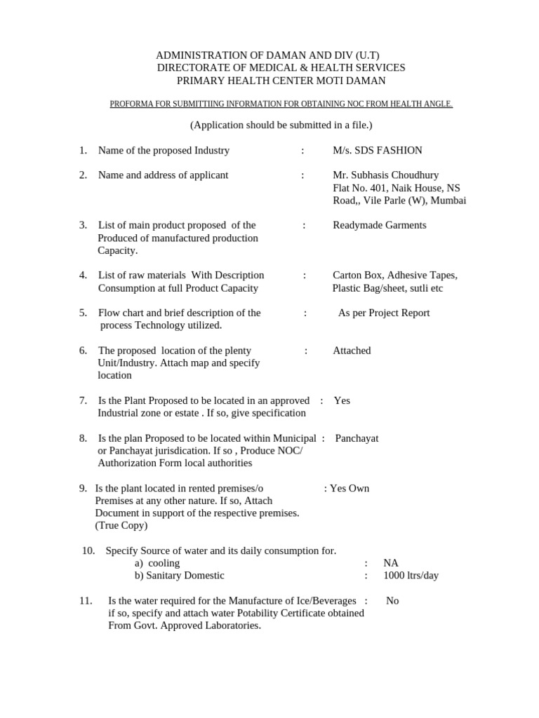 Health Form.. | PDF