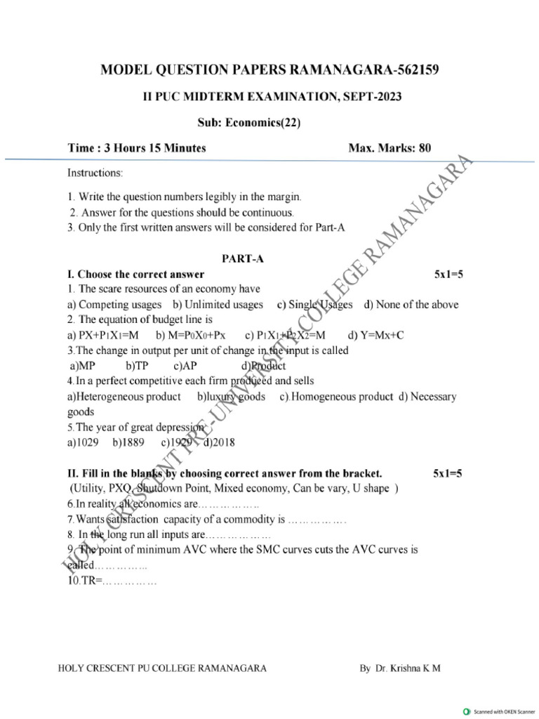 2nd-puc-economics-midterm-exam-paper-2023-by-ramanagara-pdf