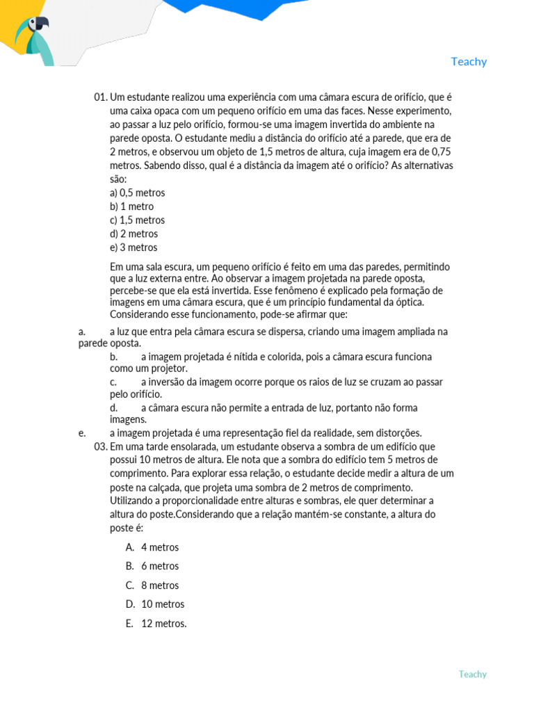Revisão 2 Ano Pdf