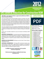 OHS General Induction For Construction NSW: Courses Commercial