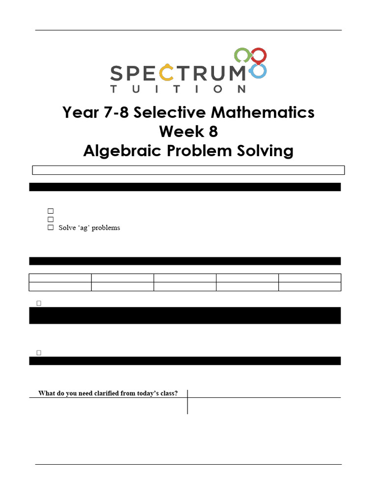 Additional Questionsfor Week 8 | PDF
