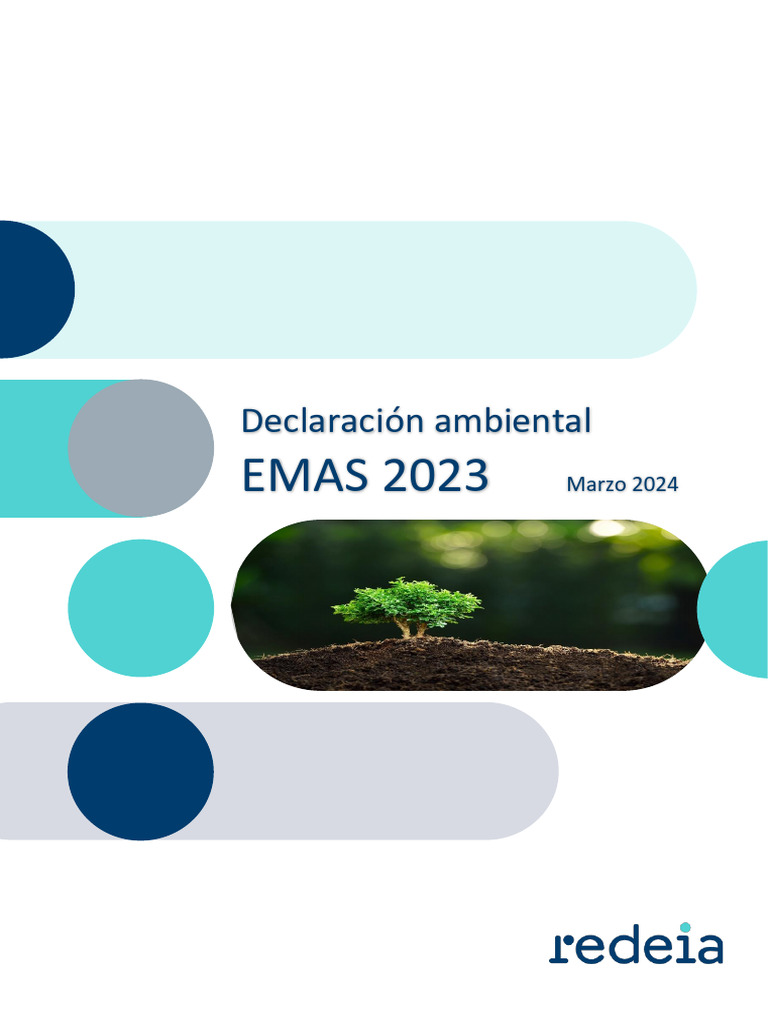 Declaración Ambiental EMAS 2023 | PDF
