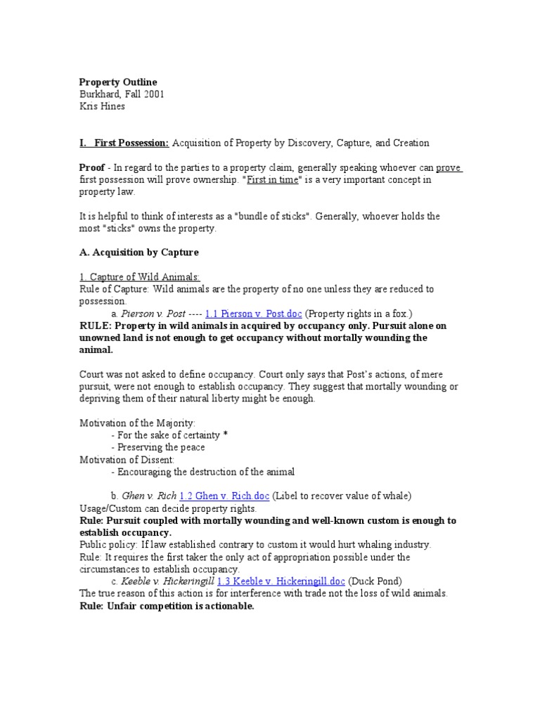 Adverse Possession in Property Law | PDF | Fee Simple | Adverse Possession