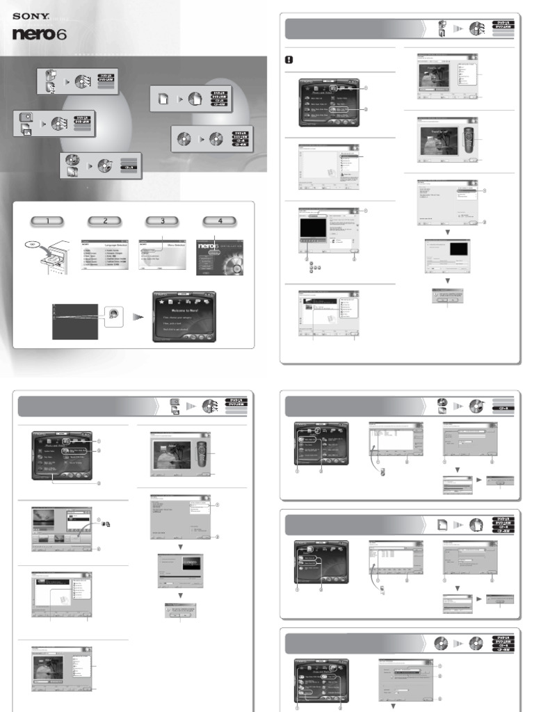 Quick Start Guide: Create A Movie DVD With A Digital Video Camera | PDF