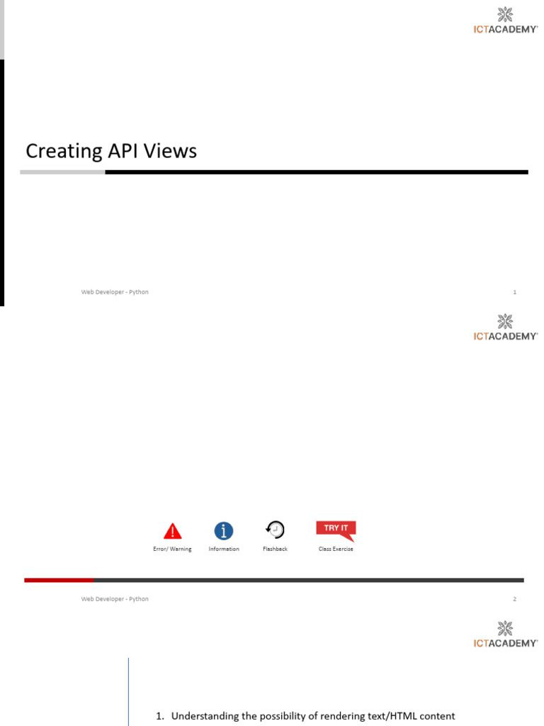 6.4 - Understanding The Possibility of Rendering Text or HTML Content | PDF
