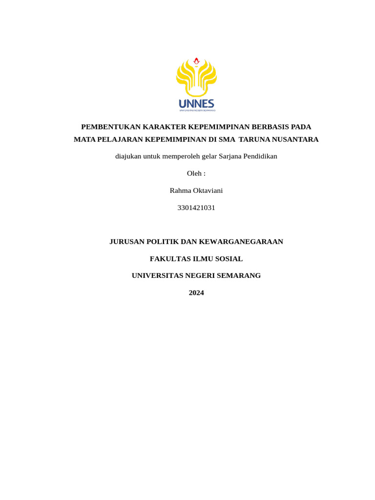 SMA Taruna Nusantara Dapat Motivasi Kepemimpinan dari Lampung