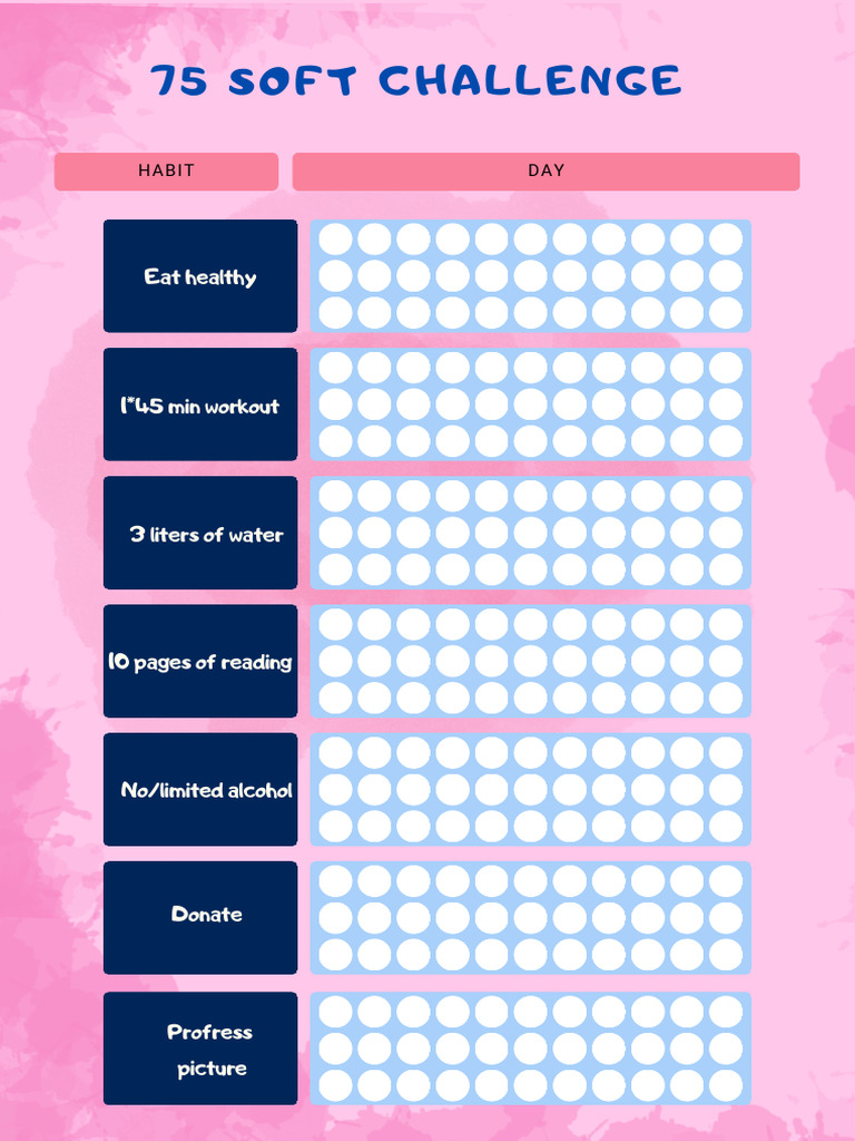 75 Soft Challenge | PDF