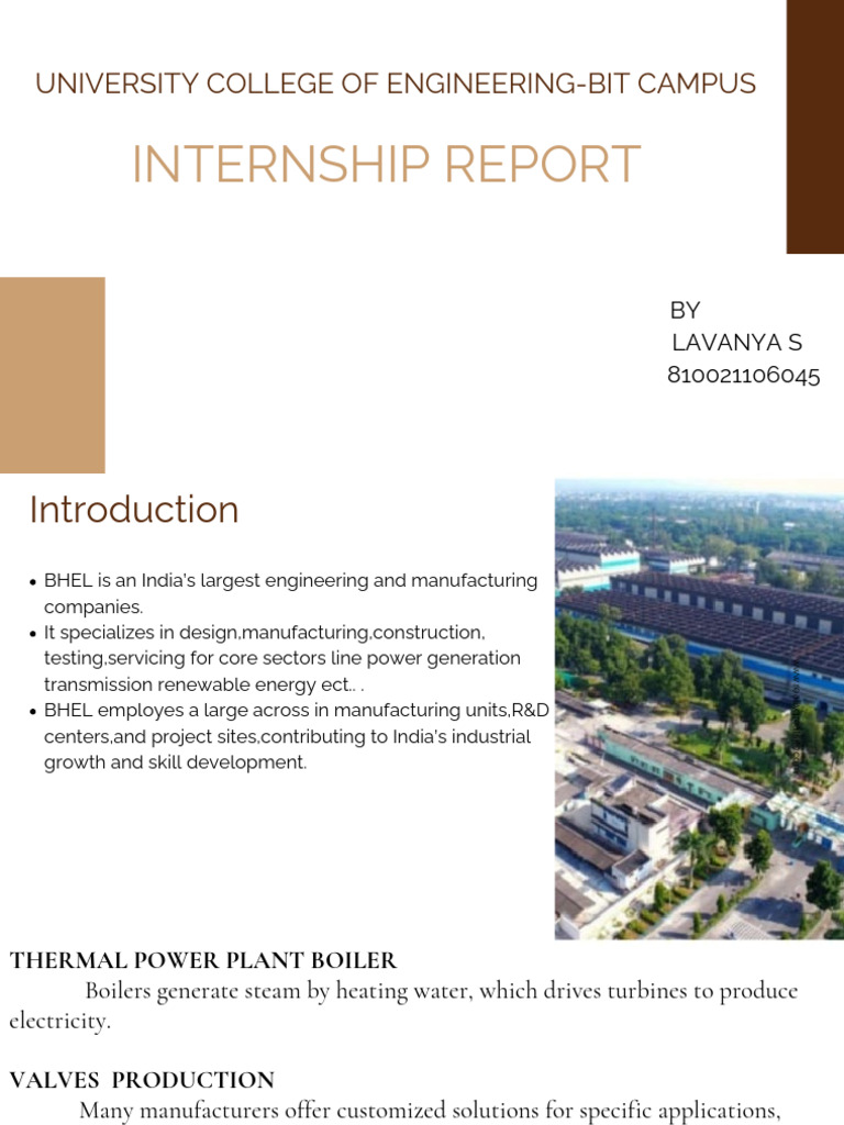 Internship Presentation | PDF