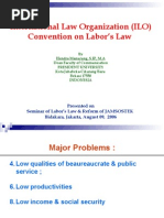 Download Seminar of ILO  JAMSOSTEK 2006 by Hendra Manurung SIP MA SN7758614 doc pdf