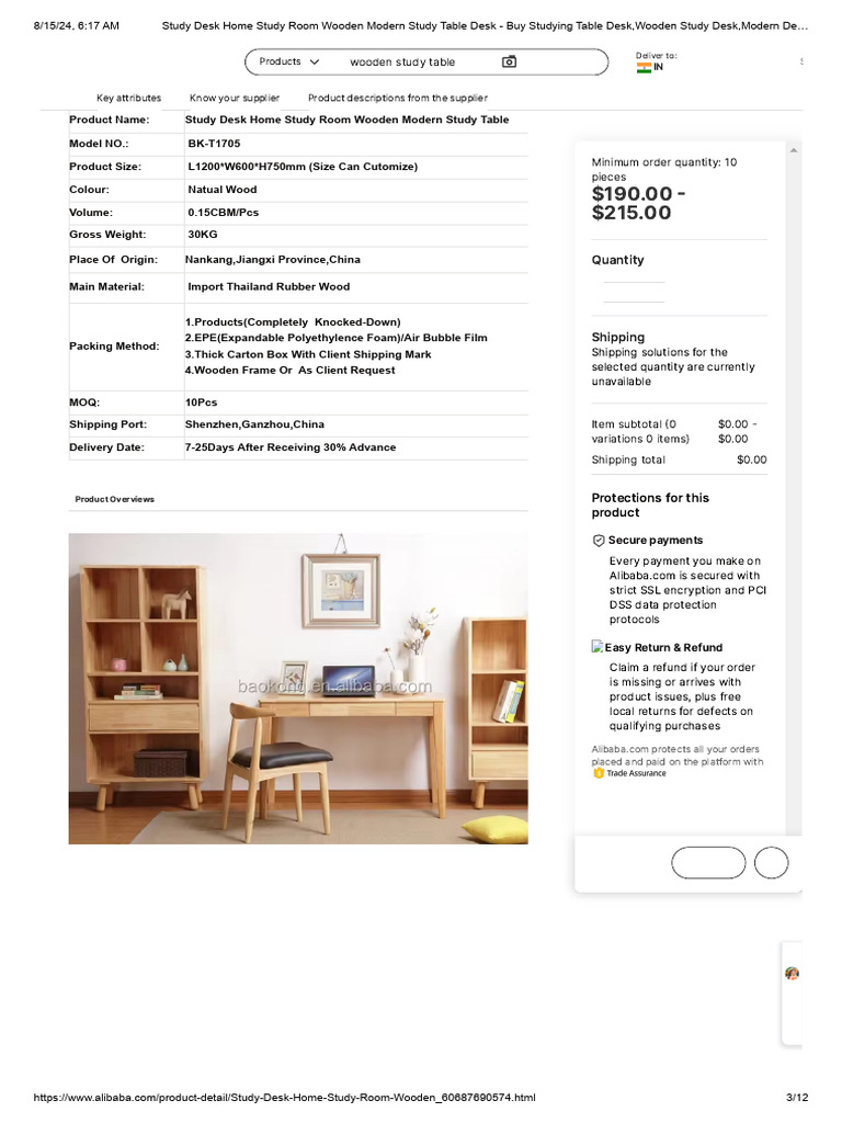 Modern - Table Design | PDF