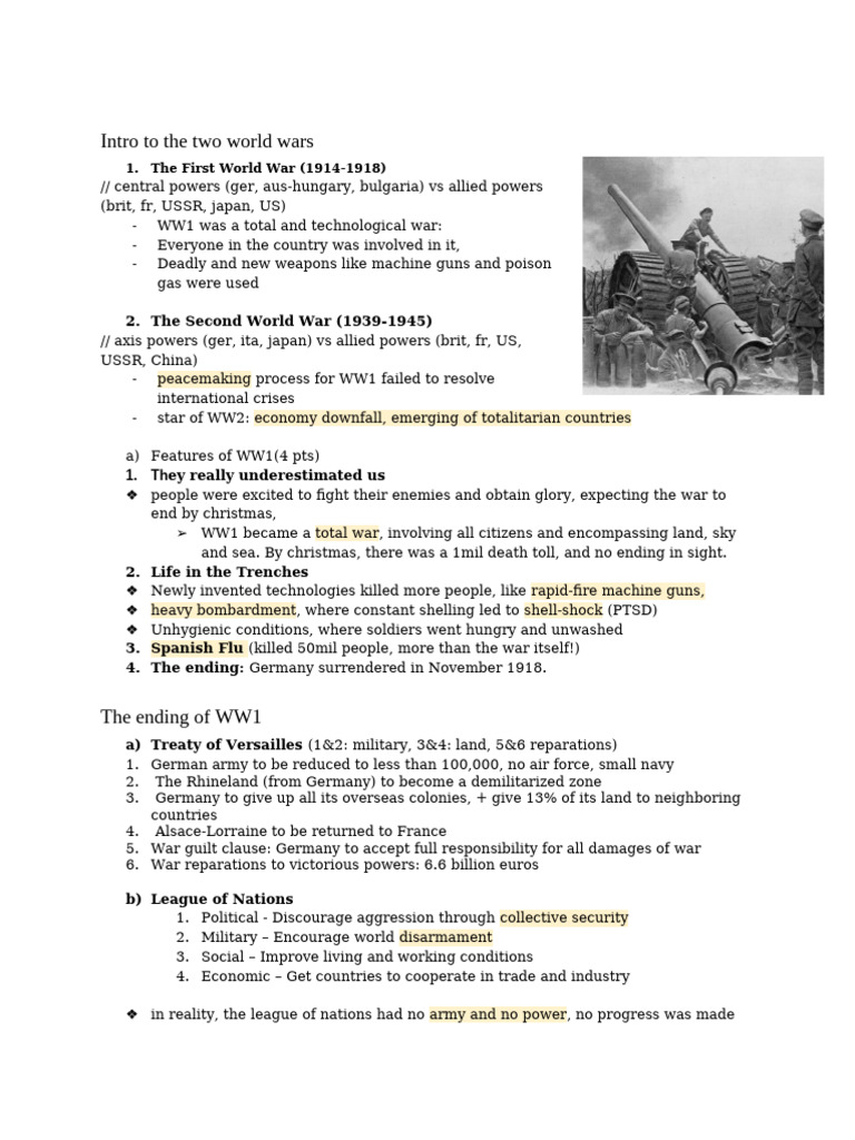 Hist Notes Term 1 | PDF