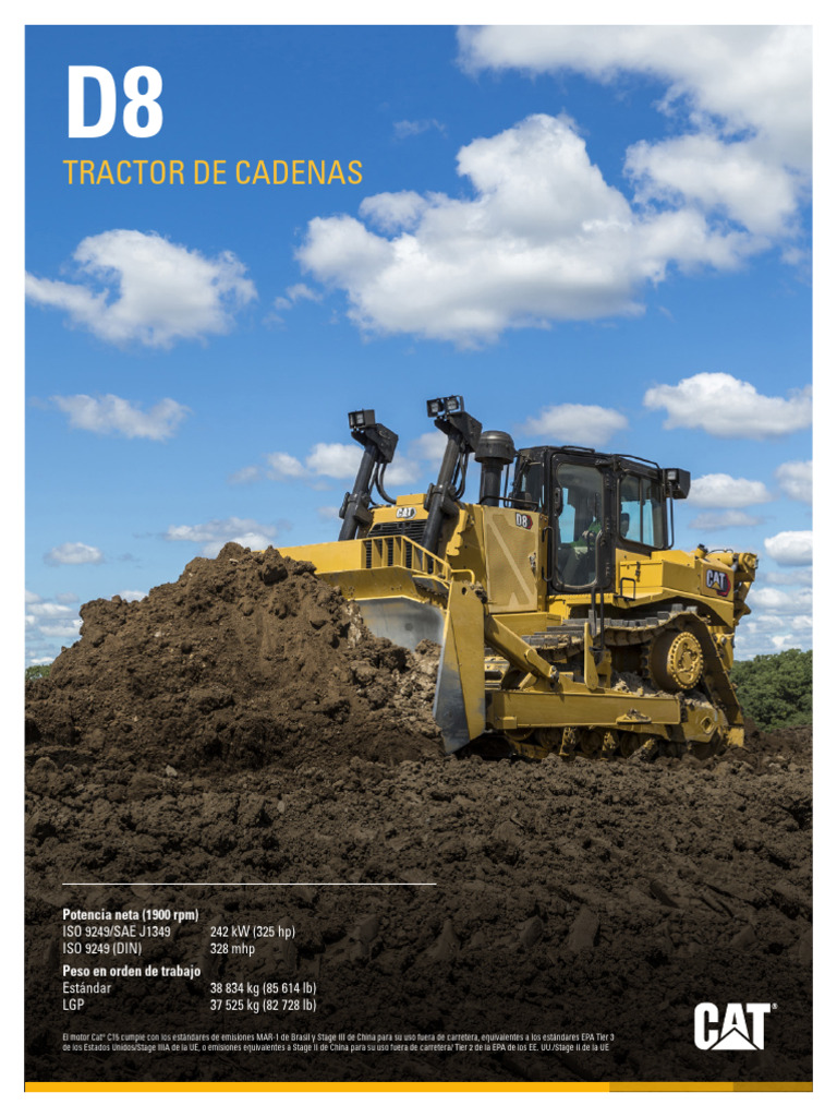 Tractor D8 | PDF
