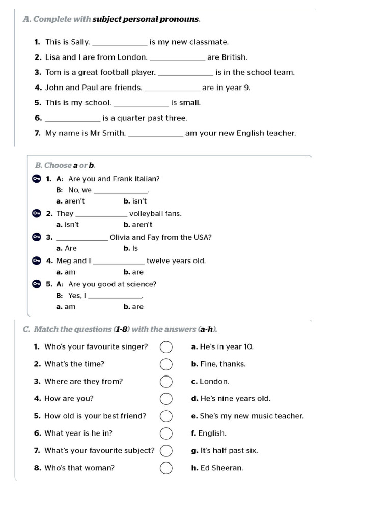 Module 1 Revision Grammar | PDF