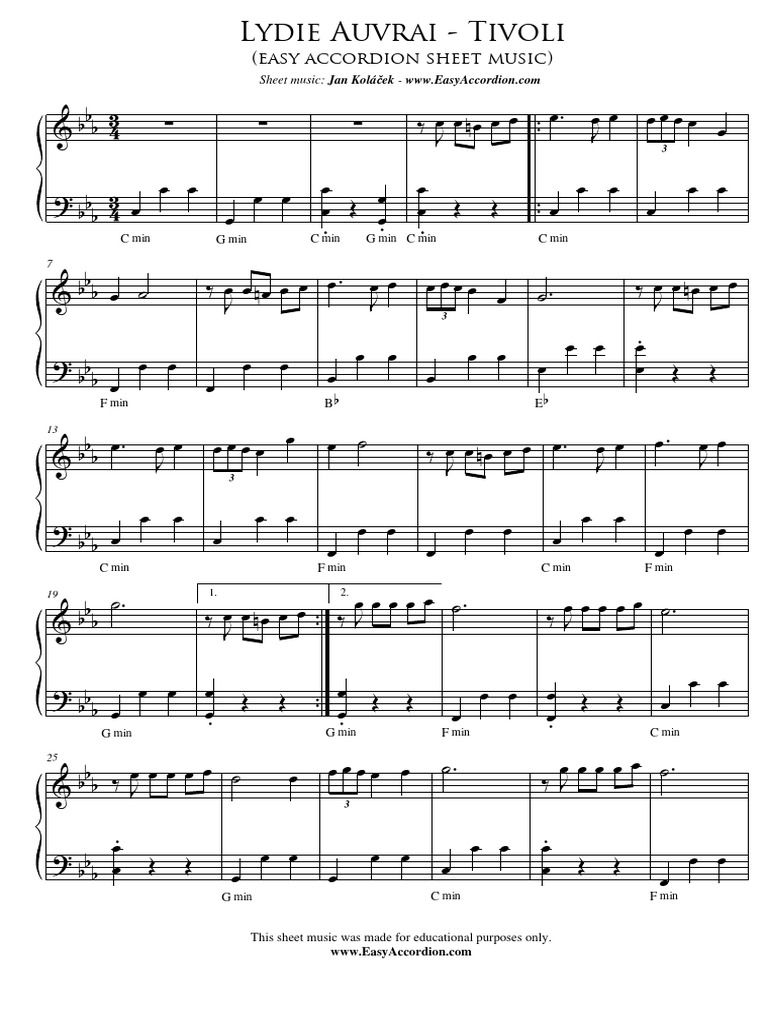 TivoliWaltz 2673 | PDF