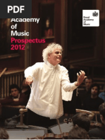 Royal Academy of Music Prospectus