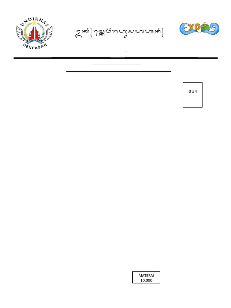 Form Interview Panitia Expo Kewirausahaan #9 | PDF