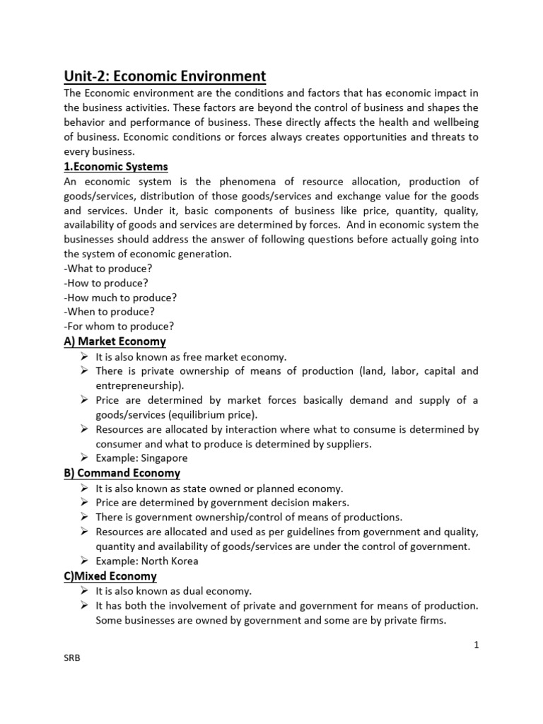 Business Environment Chapter Pdf