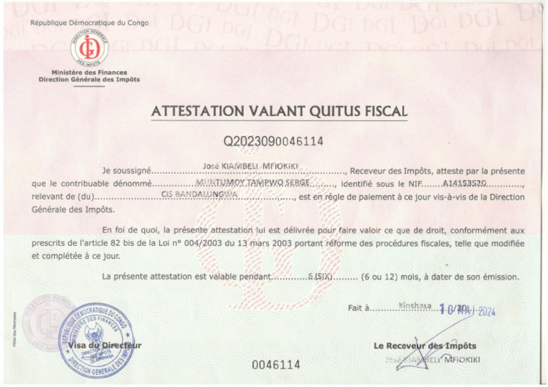 Quitus | PDF