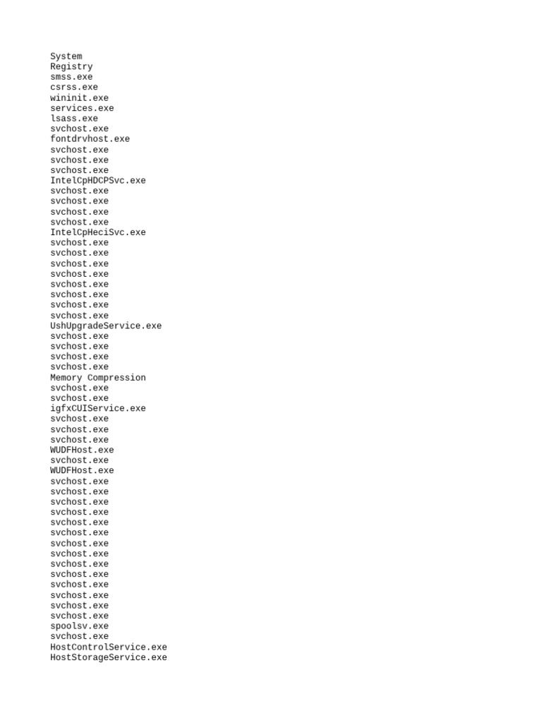 Processes | PDF