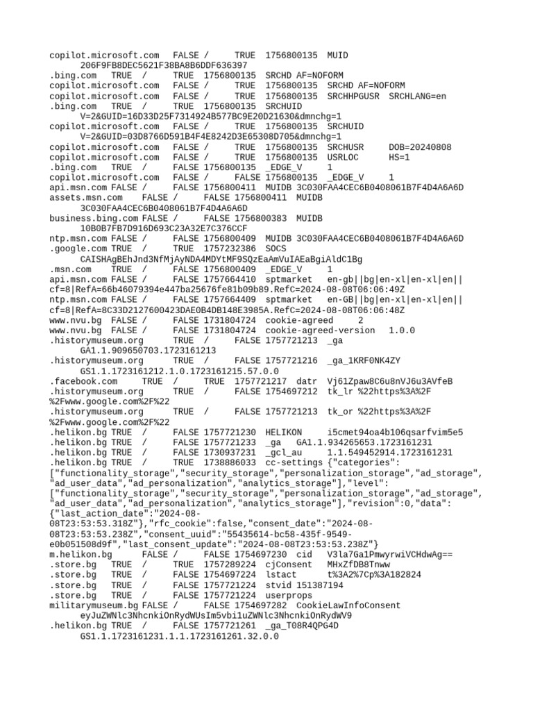 Cookies edge default pdf