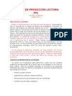 PPL-Prueba de Predicción Lectora (Luis Bravo V.)