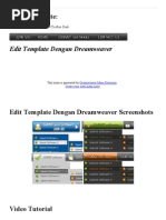 Download Edit Template Dengan Dream Weaver Template by Cross Prob SN77592942 doc pdf