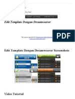 Download Edit Template Dengan Dream Weaver Template by Cross Prob SN77592942 doc pdf
