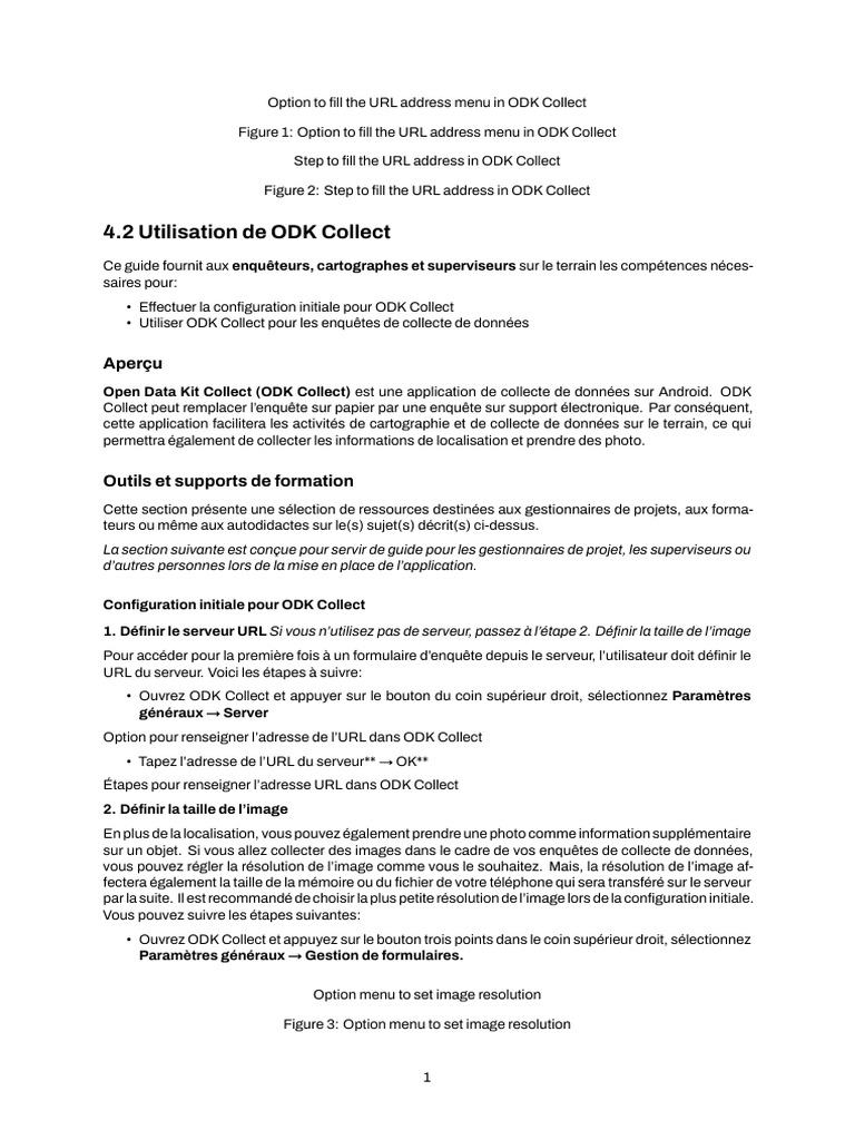 Configuration d'ODK Collect sur Android | PDF | Fichier informatique ...