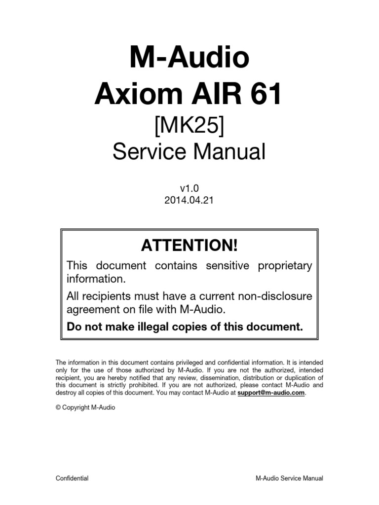 Axiom Air 61 | PDF