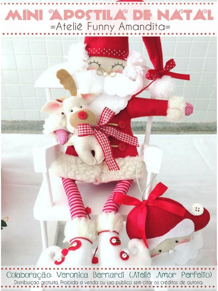 Mini Apostila de NATAL Ateli 234 Funny Amandita Handm 240506 080532 | PDF