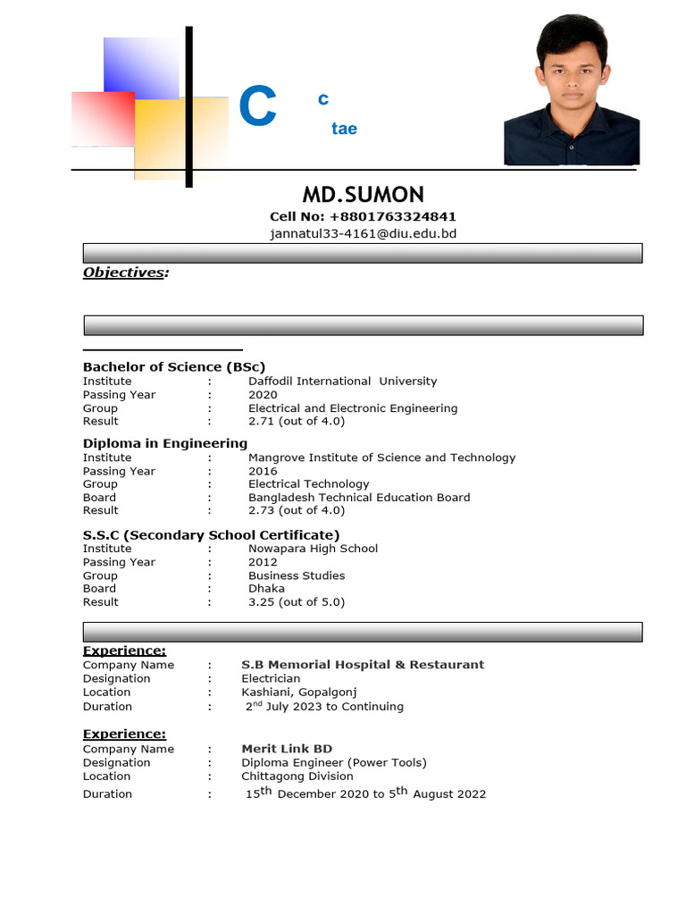 MD Sumon | PDF