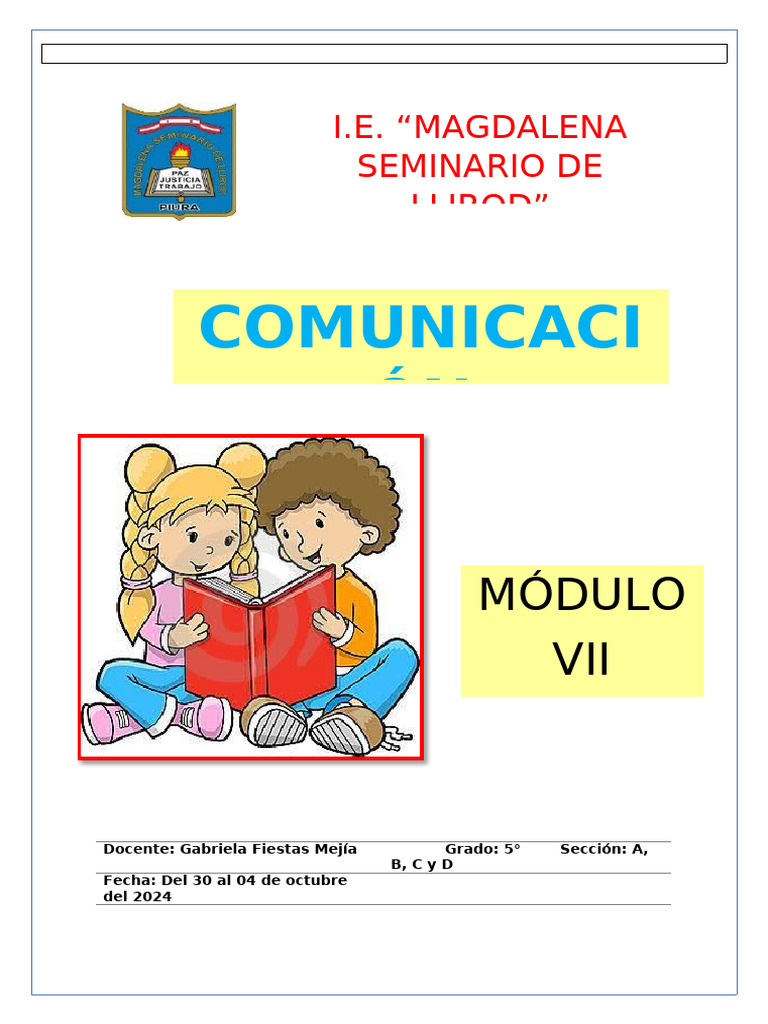 Modulo 7 - Eda 5 | PDF