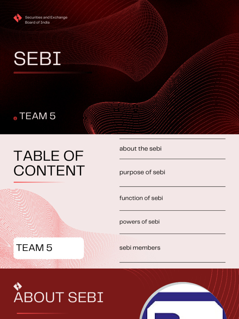 SEBI | PDF
