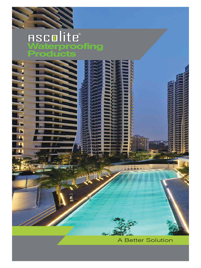 Waterproofing | PDF