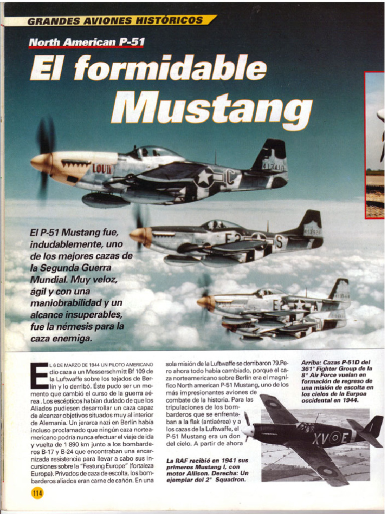 P 51 El Formidable Mustang | PDF