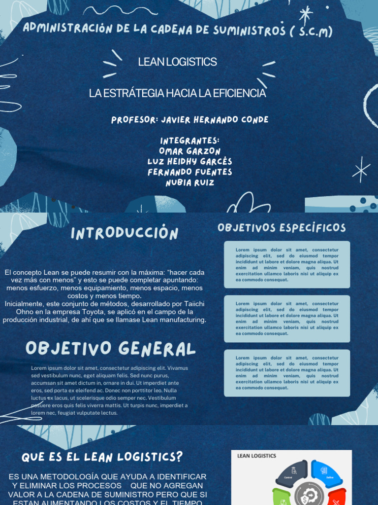 Lean Logistics en La Cadena de Suministros | PDF